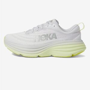 Hoka Bondi 8 Nimbus Cloud/Luminary Green